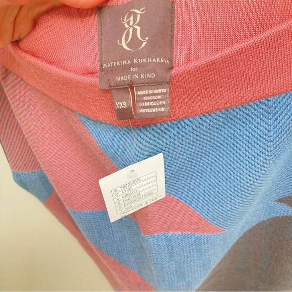 NWT Anthropologie Midi Skirt Ekaterina Kukhareva for Made in Kind sezane - Picture 4 of 8